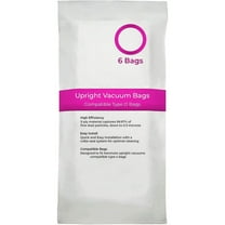 6 Pack HEPA Vacuum Bags Fit For Kenmore 53294 Type O HEPA Vacuum Bags for Upright Vacuums