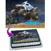 Megalodon Monster Jam Edible Cake Image Topper Personalized Picture 1/4 Sheet (8"x10.5")