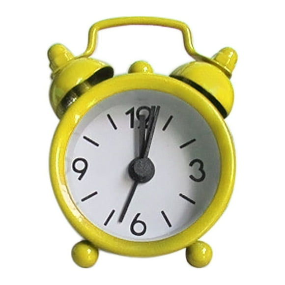 TechWave Clock Cute Small Alarm Metal Alarm Clock Small Electronic Mini Clock Toothpaste for Kids with Timer Cooking Stones for Oven Small Programmable Timer for Kids Small Timer with Soft Alarm 60