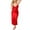 Red, variant on POIUYTR Silky Nightgown for Women Long Satin Slip Dress Nightdress Chemise Nightie Lace Black Nightwear Sleepwear,2XL,Black