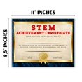 thumbnail image 4 of STEM Certificate of Outstanding Achievement 50pk 8.5x11 Science Fair Technology Engineering Mathematics End of Year Award Students, 4 of 5