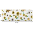 thumbnail image 7 of White Sunflower Butterfly Sun Pattern Kitchen Rug Mat,Kitchen Runner Rugs Non Skid Washable,Decorative Kitchen Floor Mats for Kitchen,Sink,Laundry,17"x47.2", 7 of 7