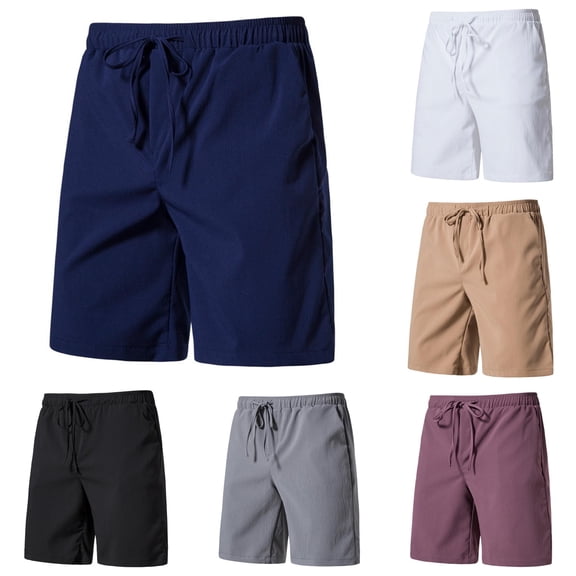 Men's Hiking Cargo Shorts Lightweight Outdoor Navy Shorts Athletic Gym mens shorts