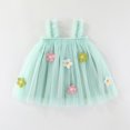 thumbnail image 1 of LOVZFMLL Toddler Kids Print Short Sleeve Stretchy Dress A Line Dress, 1 of 3