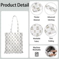 thumbnail image 4 of Baby Owl Tote – Cartoon Owl Design Canvas Bag, 4 of 6
