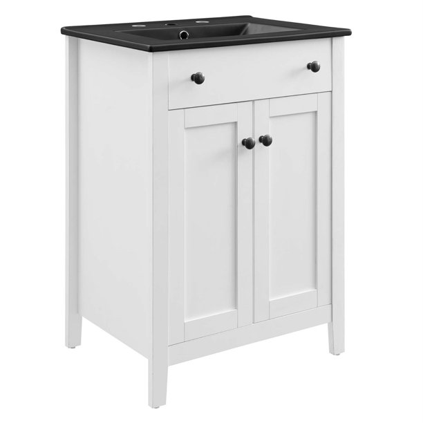 Modway Nantucket 24" Bathroom Vanity, White