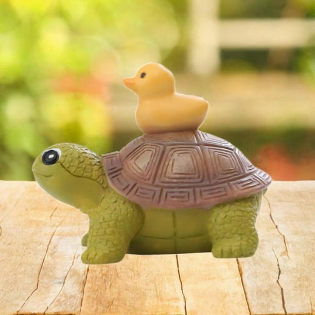 Figura de animal diminuto para jardín Perfecl miniestatua de