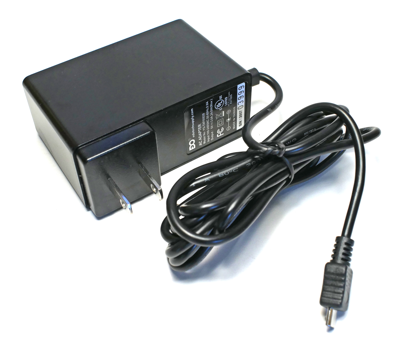 EDO Tech Wall Charger for Core Innovations CTB1016G 10.1