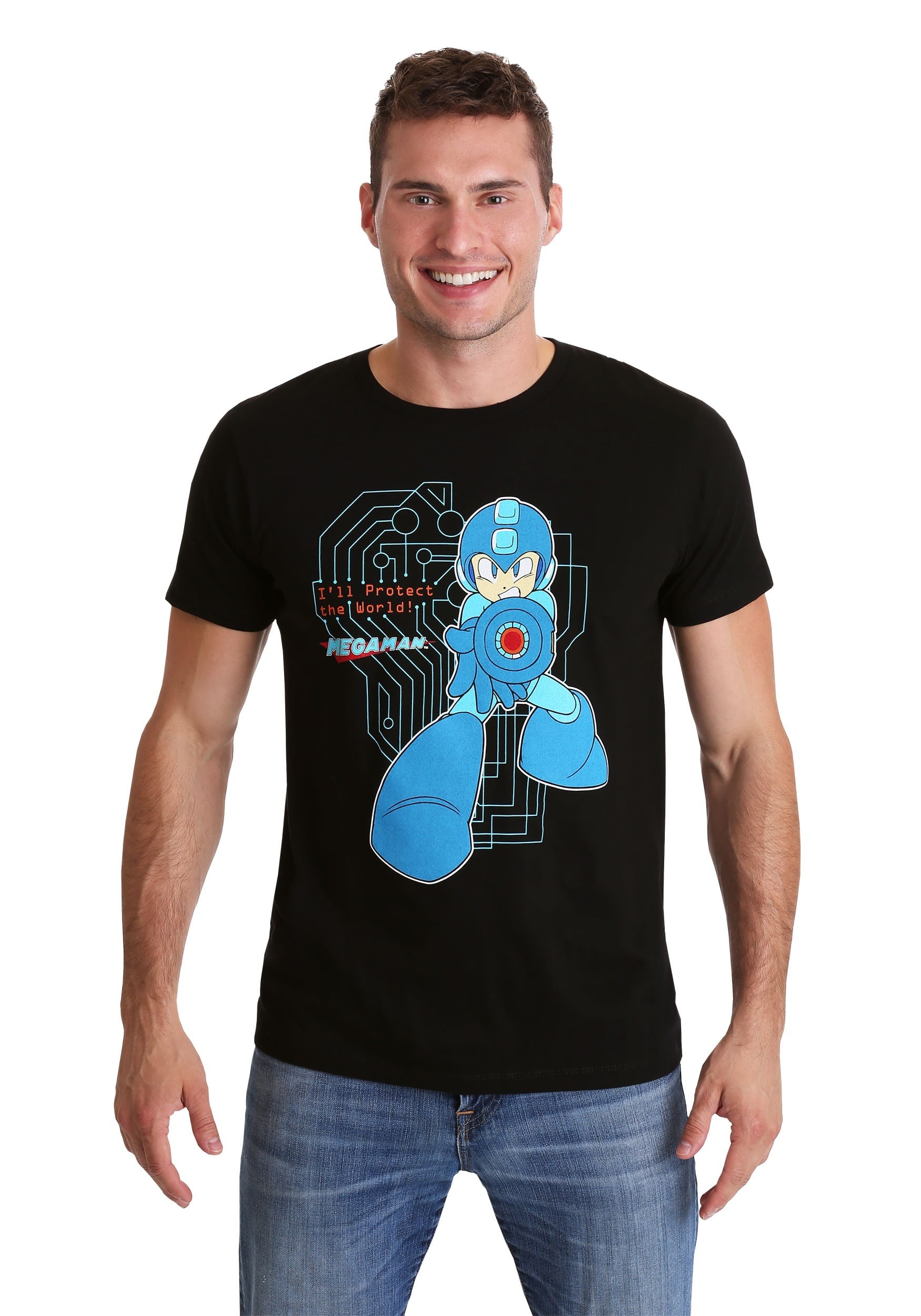 mega man tshirt