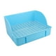 thumbnail image 5 of Caja de arena para conejos para jaula, entrenador para orinal, bandeja para orinar antisalpicaduras, caja de inodoro de esquina, inodoro para mascotas Azul Yinane Inodoro para bandeja de arena para conejos, 5 of 8