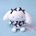 thumbnail image 2 of Juguetes de peluche Sanrio Kuromi para niñas, muñeco de peluche Lolita, colgante de Anime de moda, llavero de felpa, regalo de cumpleaños, 12cm, nuevo, 2022, 2 of 5