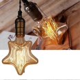 thumbnail image 3 of 2700K Star Shaped Tungsten Filament Bulb Lights E27 Screw Base Incandescent Lamp Bulbs (No Bulb Holder Electric Wire Included), 3 of 3