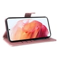 thumbnail image 2 of JTCASES Compatible with Samsung Galaxy S21 5G 6.2 inch Case Wallet Flip Folio Case [Kickstand] with RFID Blocking Card Holders [Shockproof] and Wrist Strap Cover for Men Women Girls, Rosegold, 2 of 13