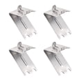 thumbnail image 7 of Freezer Shelf Clips Shelf Support Bracket Square Buckles Clips Stainless Steel 1mm Thick 4pcs, 7 of 7