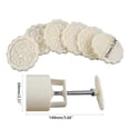 thumbnail image 5 of ZPAQI Home Cookie Stamp Moon Cake Mold Chinese Mid Autumn Cake Press Polvoron Cutter, 5 of 12