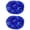 blue, variant on Vjnyvs 2 Pieces Cheerleader Pompoms with Handle, Metallic Foil Cheerleading Poms Hand Dance Pompoms for Sports Matches, Stage