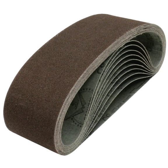 Makita 742306-7 3 x 21 Abrasive Belt, 40 Grit, 10/pk