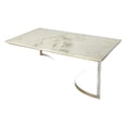 thumbnail image 3 of Corsini Marble & Metal Coffee Table, 3 of 5