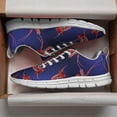 thumbnail image 3 of Hummingbird Shoes for Men Women Running Sneakers Breathable Casual Sport Tennis Shoes Gift for Him Her White Size 7.5, 3 of 5