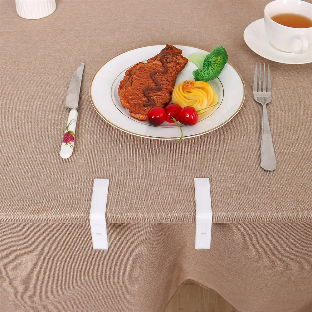 Home Plastic Cover Cloth Tablecloth Clip Table Spring Loaded Clamp