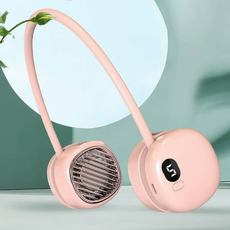 

lulshou 2023 New Hanging Neck FanS Portable Lazy Leadless Mini Portable USB Small Fan Charging Outdoor