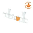 thumbnail image 1 of neatfreak! Over The Door Non Slip Hook, 10-Peg, Plastic, 1 of 6