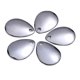 thumbnail image 2 of 50 Uds. Cuchillas Giratorias Pesca Señuelos Pesca Suaves Accesorios para (Silver S), 2 of 9