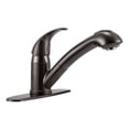 thumbnail image 2 of Dura Faucet DF-NMK852-VB RV Pull-Out Swivel Single Handle Kitchen Sink Faucet - One-Hole (Venetian Bronze), 2 of 9