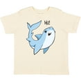 thumbnail image 3 of Inktastic Hi- Cute Shark Boys or Girls Toddler T-Shirt, 3 of 5