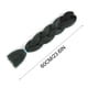 thumbnail image 3 of Fiudx Extensiones de Cabello Trenzado de 24 Pulgadas, Fibra Sintética de Alta Temperatura, Cabello Trenzado Preestirado, Liviano y Cómodo, Ideal para Trenzas y Pelucas, Peinados de Bricolaje, Fiesta, 3 of 3