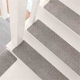 thumbnail image 4 of 14Pcs Set Stair Treads Rectangle Non-slip Rugs Stair Mats Pads Carpet In 3 Colors, 4 of 6