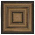 thumbnail image 2 of SAFAVIEH Braided Claes Bordered Reversible Area Rug, Gold/Sage, 6' x 6' Square, 2 of 13
