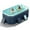Blue, variant on Jonster Foldable Swimming Pool for Kids & Adult Indoor Outdoor Above Ground Pools,Non-Inflatable Family Pools (82"x55"x21")
