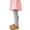 Gray, variant on Girls' Footed Tights Ribbed Knit Pull-On Stretch Full Length Sweet Bow Detail Dance Ballet School Playground Everyday Wear