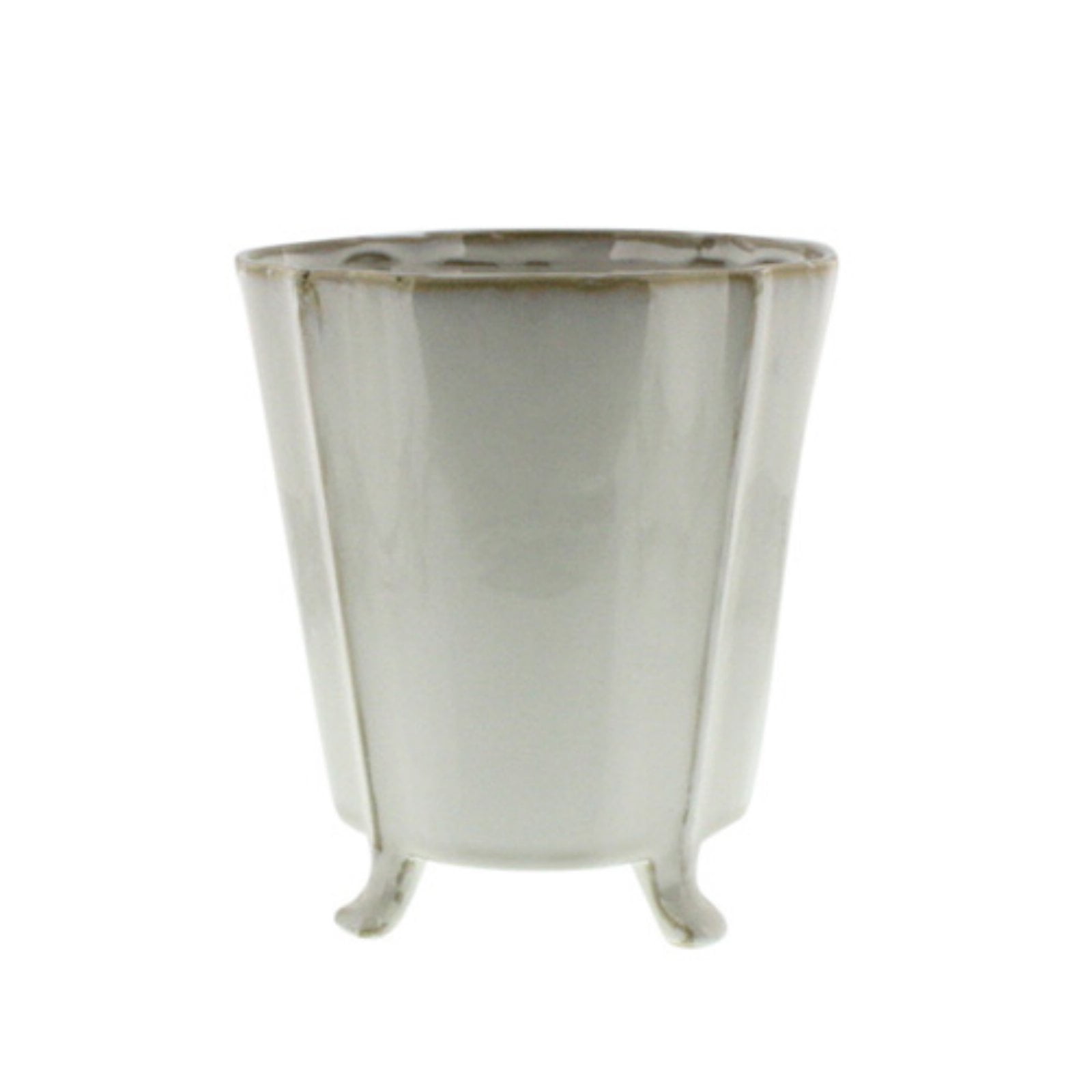 Rue Footed Ceramic Cachepot by HomArt