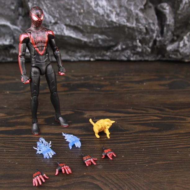 Marvel Legends Gamerverse Spider-man 2 Miles Morales 6 "figura de acción ropa cabeza desenmascarada bolsa Spider Man juego juguetes muñeca modelo
