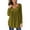 Yellow, variant on New Arrivals Women Sweatshirt for Women Women Casual T-shirt Long Sleeve Round Neck Ruched Pullover Blouse Tops