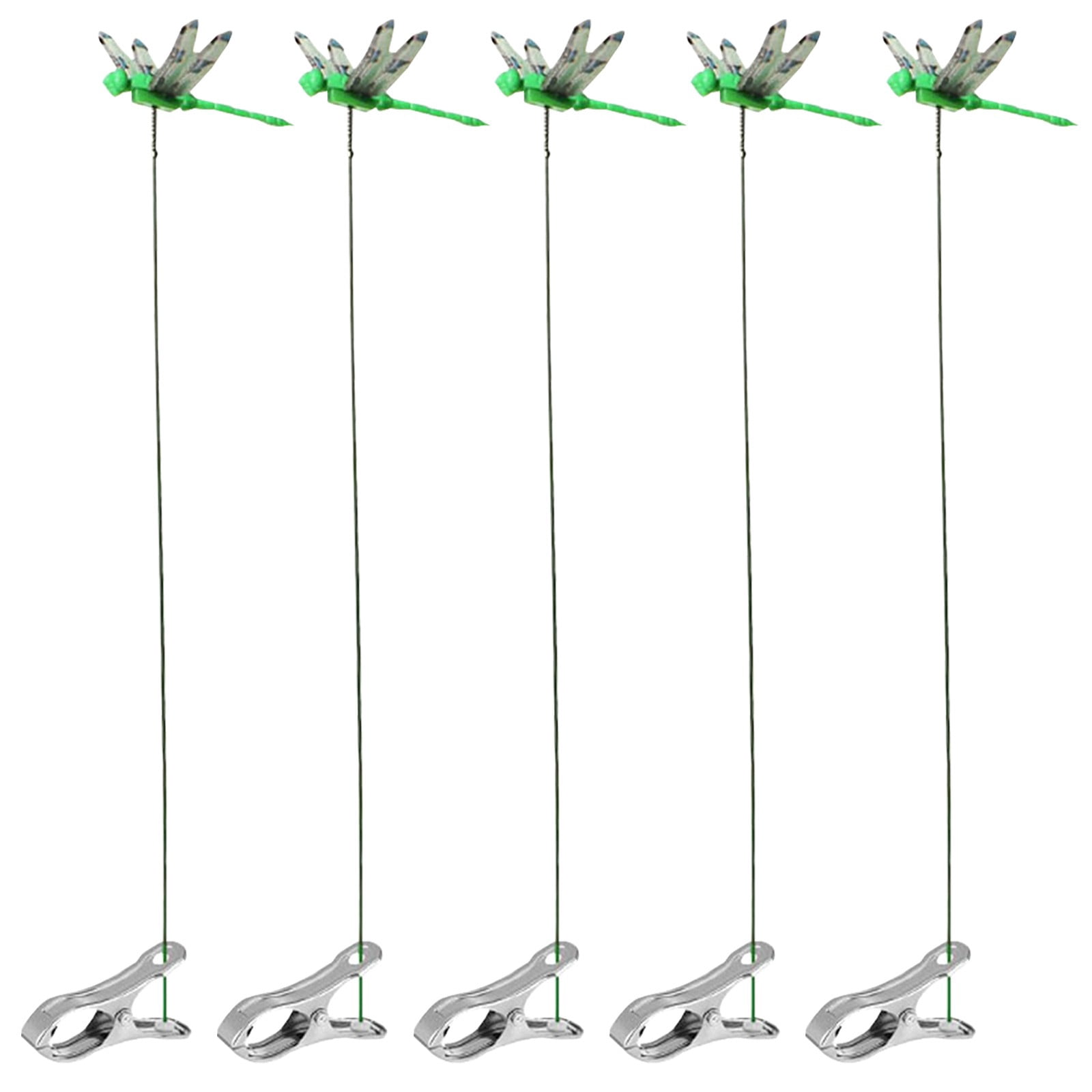 Dragonfly Bug Clip,Dragonfly Clips To Keep Bees Away,Dragonfly Clip Bug Repellent Outdoor Garden Decor,3d Artificial Dragonfly Fly Deterrent Clip On Hat Waterproof Yard Patio Lawn Decoration 20pcs
