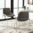 thumbnail image 2 of SAFAVIEH Alexis Mid-Century Dining Chair, Ash, Set of 2, 2 of 7