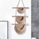 thumbnail image 4 of Hanging Fruit Basket 3-Tier Over The Door Organizer, Boho Decor Wall Hanging Storage Baskets for Kitchen Bedroom, 4 of 5