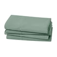 thumbnail image 2 of Truly Soft Everyday Green 4 Pack King Pillowcase, Solid Color Themed, Adult Bedding, Oeko-TEX Certified, 2 of 9
