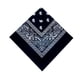 thumbnail image 5 of Wosthever Moda Hip Hop algodón pañuelo cuadrado bufanda negro rojo Paisley diadema impresa para mujeres/hombres/niños/niñas sombreros Almacenamiento y organización del hogar negro, 5 of 6