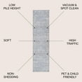 thumbnail image 3 of JONATHAN Y MODERN PERSIAN 2 x 10 Runner Rug, Vintage Moroccan Traditional - Gray/Blue, MDP101G-210, 3 of 9
