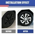thumbnail image 6 of 1 Piece 16" Hubcaps Wheel Rims Cover Fit for 2019-2025 Nissan Altima Compatible with Steel Wheels Snap on Installation(16-inch,Silver Lacquer & Black Lacquer), 6 of 8