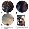 thumbnail image 3 of Designart German Shorthaired Pointer Gangster In NYC Canvas Wall Art, 3 of 5
