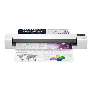 Brother Portable DS-940DW Monochrome/Color Duplex and Wireless Compact Mobile Document Scanner