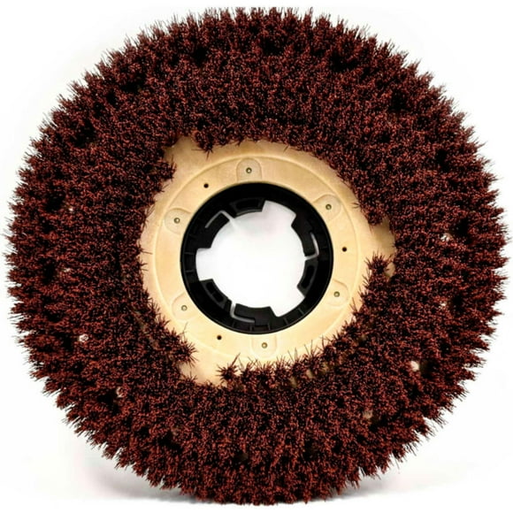 Malish 813415NP 15" Mal-Grit Lite Red Grit Brush