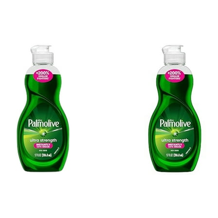 2 pack  bottles Palmolive Ultra Strength Original 9.7 fl oz Dish Liquid (  10 oz x 2 )