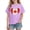 Purple Country Flag Heart Graphic, variant on JOANKDMI Country Flag Heart Graphic T Shirts Boys Girls 3T Short Sleeve Casual Crewneck Tops Summer Patriotic Novelty Tee Youth Everyday Playwear Basic Clothing