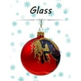 thumbnail image 2 of Christmas Glass Ball Ornaments Horse Hand Painted 3.25" (8cm) Symbol of 2026 "Black Horse, 2 of 4